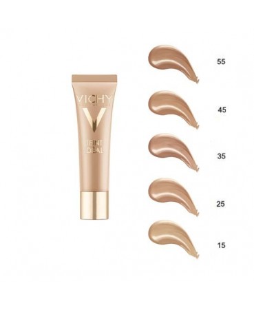 

Vichy Teint Ideal Fondotinta Illuminante Crema Tonalità 55 Bronze